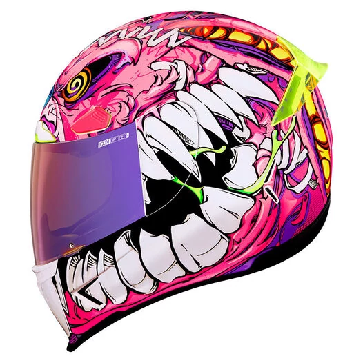 Icon Airframe Pro Beastie Bunny мотошлем розовый