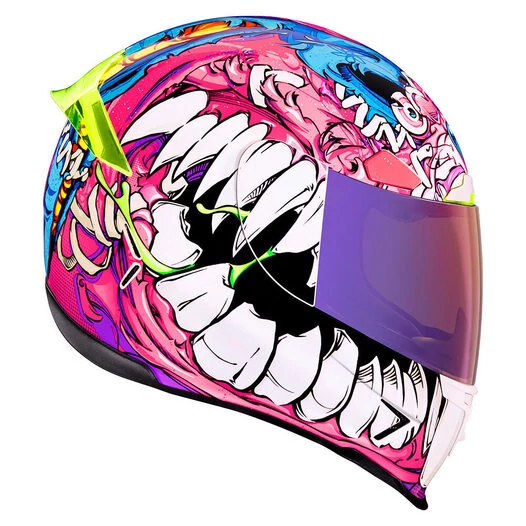 Icon Airframe Pro Beastie Bunny мотошлем розовый