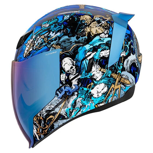 Icon Airflite 4Horsemen мотошлем синий (размер: 2xl)