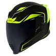 Icon Airflite Crosslink Hi-Viz мотошлем черный с желтыми вставками