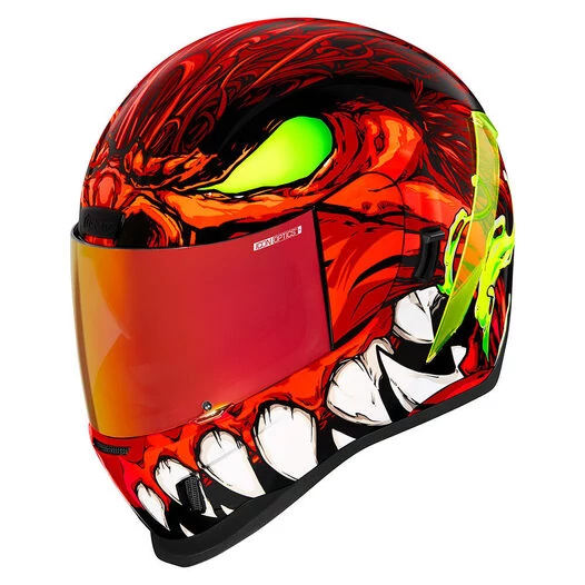 Icon Airform Manik'R мотошлем красный