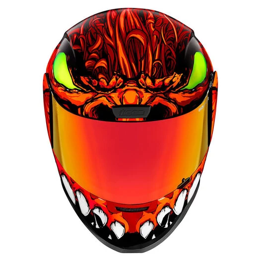 Icon Airform Manik'R мотошлем красный