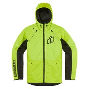 Icon Airform Hi-Viz городская мотокуртка желтая
