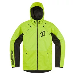 Icon Airform Hi-Viz городская мотокуртка желтая
