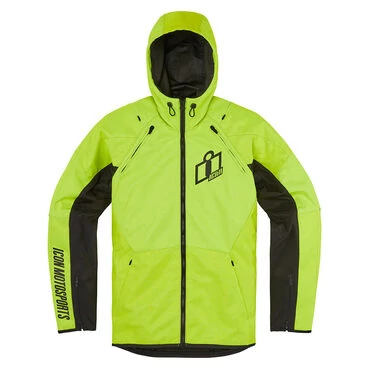 Icon Airform Hi-Viz городская мотокуртка желтая