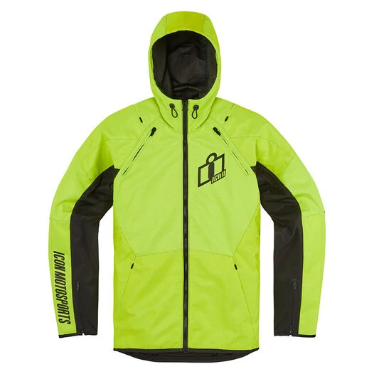 Icon Airform Hi-Viz городская мотокуртка желтая