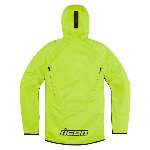 Icon Airform Hi-Viz городская мотокуртка желтая