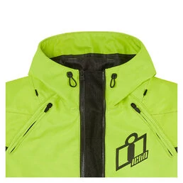 Icon Airform Hi-Viz городская мотокуртка желтая