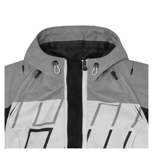 Icon Airform Retro городская мотокуртка серая