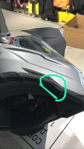 Уценка AGV AX-8 Dual EVO титановый серый мотошлем