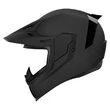 Icon Airflite Moto Rubatone мотошлем черный матовый