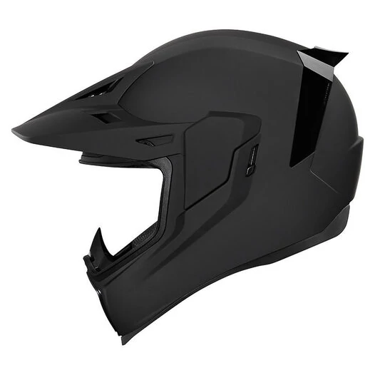 Icon Airflite Moto Rubatone мотошлем черный матовый