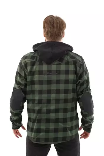 Dragonfly Streetfighter Green моторубашка с защитой зеленая