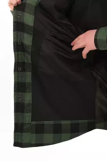 Dragonfly Streetfighter Green моторубашка с защитой зеленая