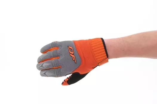 Dragonfly Enduro Gray Orange мотоперчатки оранжевые