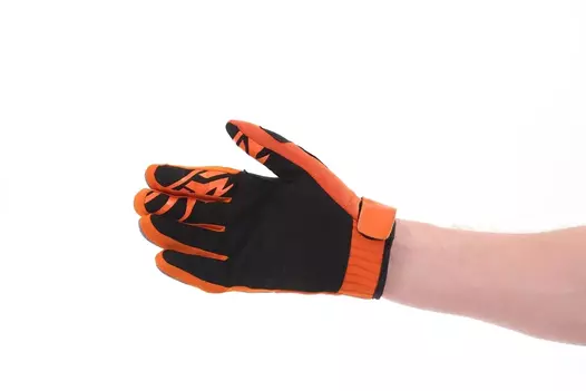 Dragonfly Enduro Gray Orange мотоперчатки оранжевые