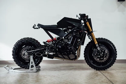 Как из Kawasaki Z делают постапокалиптические мотоциклы