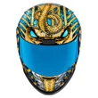 Icon Airform Pharaoh мотошлем синий