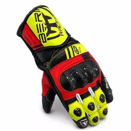 Berik 2.0 Leather Racing Motorcycle мотоперчатки G-195112FRGp Series Black White Red Yellow (размер: xs)