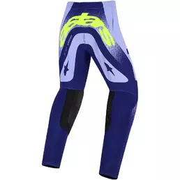 Alpinestars Youth Supertech Scenz Kids' Cross Enduro Motorcycle мотоштаны Purple Fluo Yellow