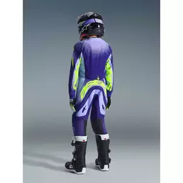 Alpinestars Youth Supertech Scenz Kids' Cross Enduro Motorcycle мотоштаны Purple Fluo Yellow