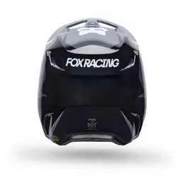 Fox V1 Frame Мотошлем Black Черный
