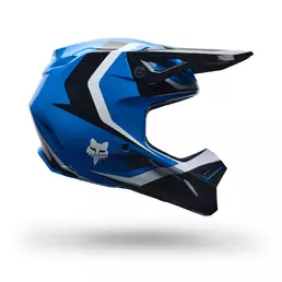 Fox V1 Frame Мотошлем Blue Синий
