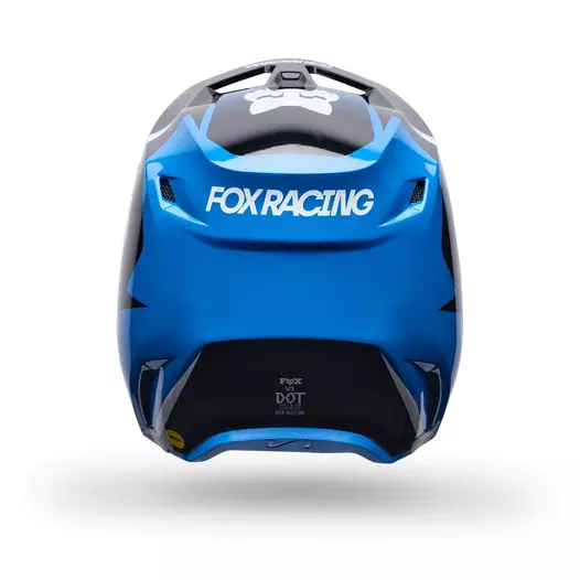 Fox V1 Frame Мотошлем Blue Синий