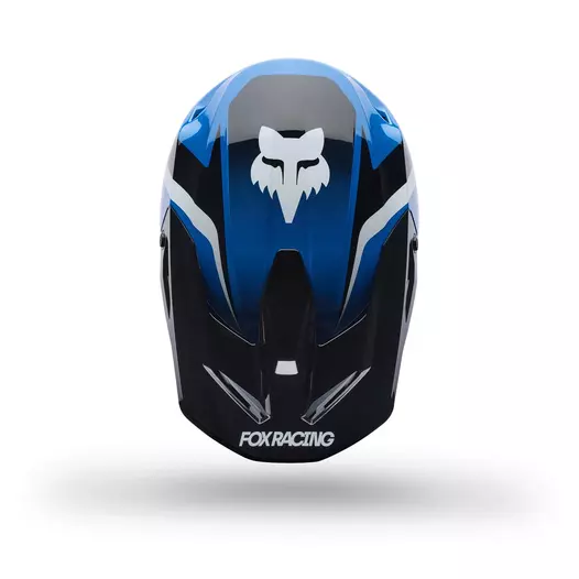 Fox V1 Frame Мотошлем Blue Синий