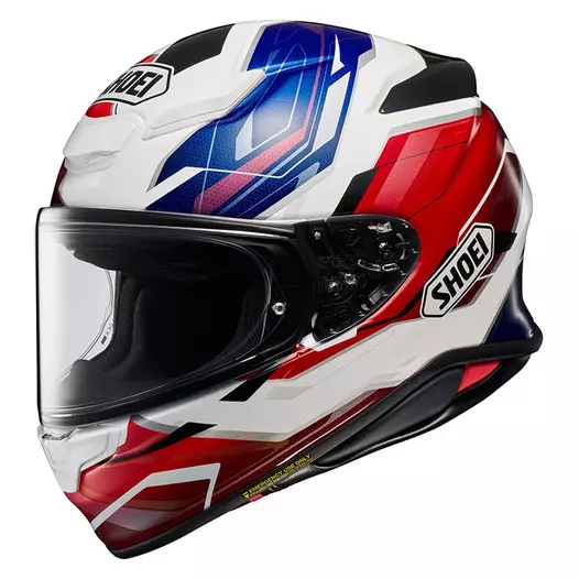 Shoei Nxr 2 Capriccio Tc-10 Мотошлем White Blue Красный
