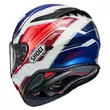 Shoei Nxr 2 Capriccio Tc-10 Мотошлем White Blue Красный