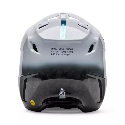 Fox V3 Rs Ghost White Мотошлем Белый