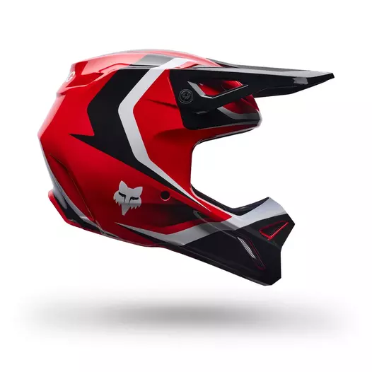 Fox V1 Frame Мотошлем Red Красный