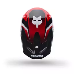Fox V1 Frame Мотошлем Red Красный