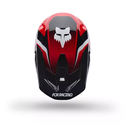 Fox V1 Frame Мотошлем Red Красный
