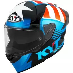 KYT R2R STRAIGHT Full Face Motorcycle Мотошлем (размер: xs)