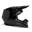 Fox V1 Solid 24 Мотошлем Black Черный