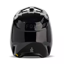Fox V1 Solid 24 Мотошлем Black Черный