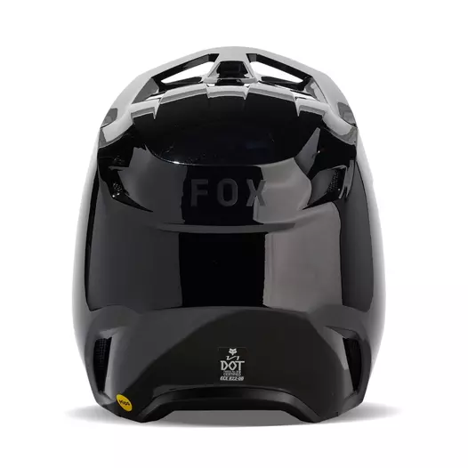 Fox V1 Solid 24 Мотошлем Black Черный
