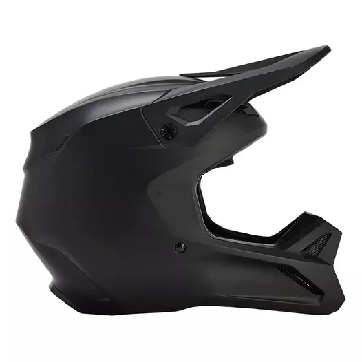 Fox V1 Solid 24 Мотошлем Black Matt Черный