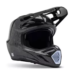 Fox V3 Rs Carbon Мотошлем Black Черный (размер: m)