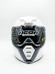 Icon UltraFlite Rizz Rizz White MIPS мотошлем белый матовый (размер: xs)