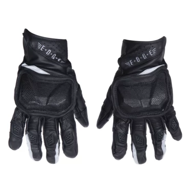 EDGE Adventure Black мотоперчатки кожаные черные