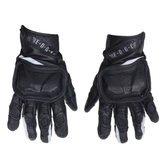 EDGE Adventure Black мотоперчатки кожаные черные