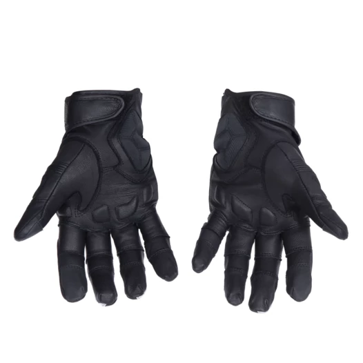 EDGE Adventure Black мотоперчатки кожаные черные
