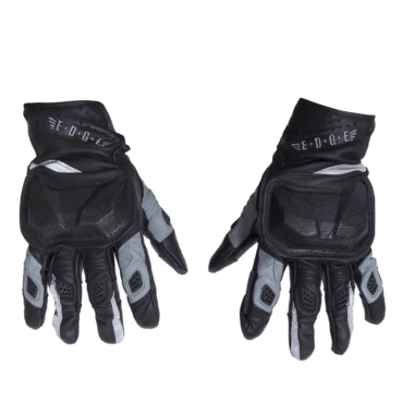 EDGE Adventure Grey мотоперчатки кожаные серые