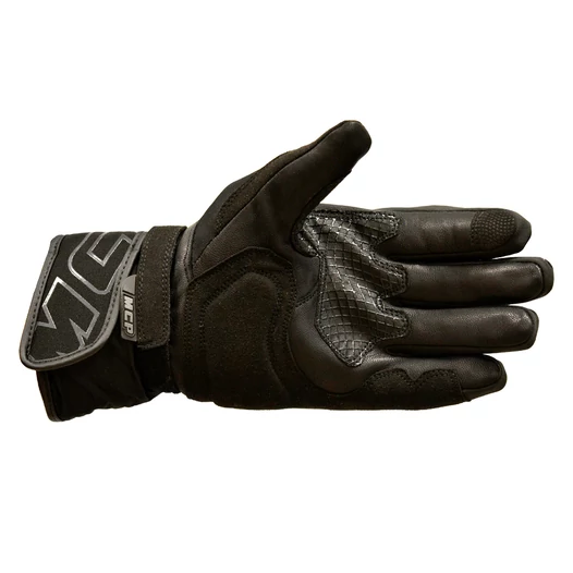 MCP Advance туристические мотоперчатки кожаные черные