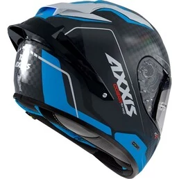 AXXIS FF104C Cobra Rage карбоновый мотошлем синий