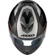 AXXIS FF104C Cobra Rage карбоновый мотошлем серый