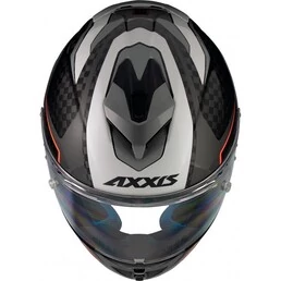 AXXIS FF104C Cobra Rage карбоновый мотошлем серый